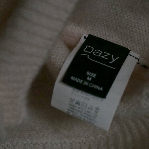 Dazy | Vintage-Look Soft Cable Knit Cardigan - Picture 2 of 7